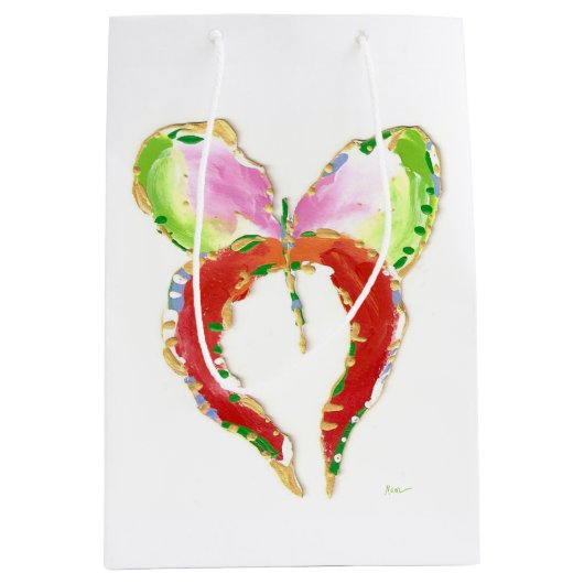 Een cadeautas voor de veldvlinder. (Voorkant)