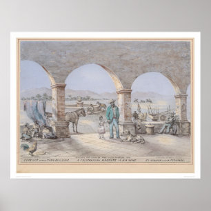 Een Californische magnaat in zijn huis (1317) Poster