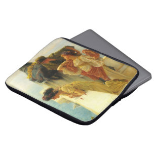 Een campagne van Sir Lawrence Alma-Tadema Laptop Sleeve