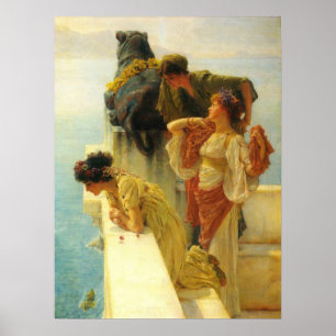 Een campagne van Sir Lawrence Alma-Tadema Poster