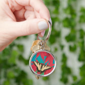 Een Canadese tijger Swallowtail Butterfly Sleutelhanger (Hand)