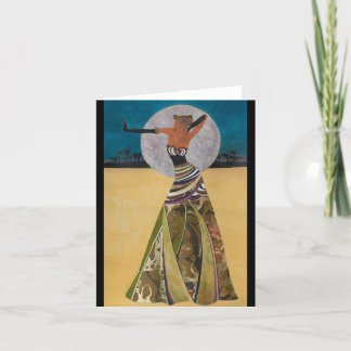 Een Caraïben Moment wenskaart Feestdagen Kaart