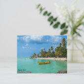Een Caribische paradijs Briefkaart (Staand voorkant)