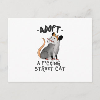 EEN CAT F*CKING STREET BRIEFKAART