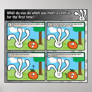 Een Celeriac-bijeenkomst Poster