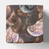 Eén cent Penny Spread Background Bedankdoosjes (Bovenkant)