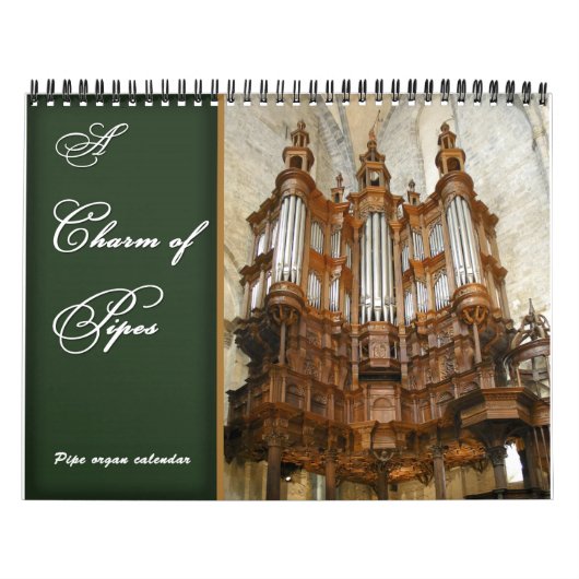 Een Charm of Pipes organ kalender (Hoes)
