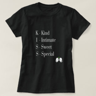 Een charmant romantisch T-shirt voor koppels en vr
