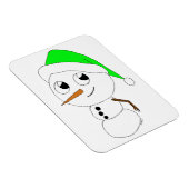 een chibi-sneeuwman magneet (Rechterzijde)