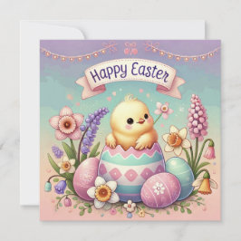 Een chicky Pasen Kaart
