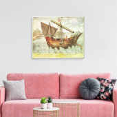 Een Chinese brok Canvas Afdruk (Insitu (Woonkamer))