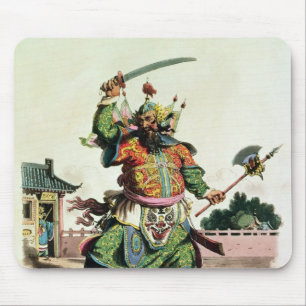 Een Chinese Comediaan Muismat
