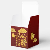 Een Chinese klokkenluider uit de papierversneden w Bedankdoosjes (Geopend)