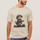 Een Chipmunk uit het oude blok T-shirt (Voorkant)