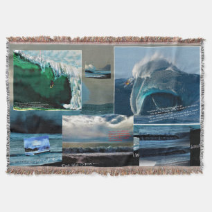 Een Christelijke surfers droomdeken Deken