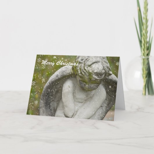 Een Christmas Angel Kaart (Voorkant)