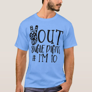 Eén cijfer voor de vrede I m 10 kinderen (6) T-shirt
