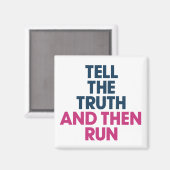 Een citaat op Magnet Magneet (Voorkant / Achterkant)