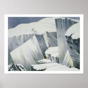 Een Cliff overstijgen, van 'A Narrative of an Asce Poster