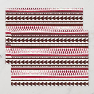 Een close-up afbeelding van een kleurrijk scherm m bedankkaart