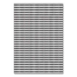 Een close-up van een pluizige oranje en witte kat kaart