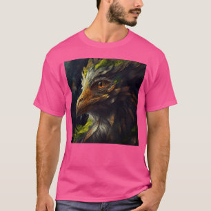 Een close-up van een roofvogel jongen t-shirt