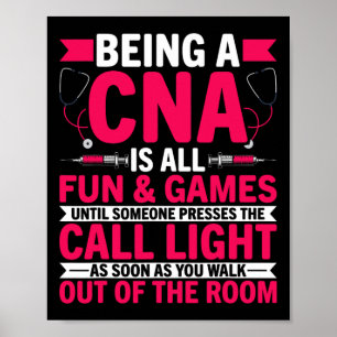 Een CNA zijn is allemaal leuk en leuk - CNA Medica Poster