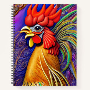 Een Cock-a-Doodle-Doo Dag Notitieboek