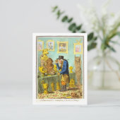 Een Cognocenti die overweegt Briefkaart (Staand voorkant)