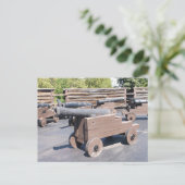 Een Collectie kanonnen Briefkaart (Staand voorkant)