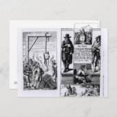 "Een Collectie van een exacte Briefkaart (Voorkant / Achterkant)