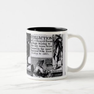 "Een Collectie van een exacte Tweekleurige Koffiemok