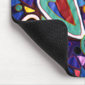 Een collectie van harten muismat (Hoek)