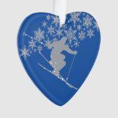 Een colorado kerstsnowflake ornament (voorkant)