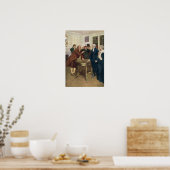 Een comité van patriotten dat een ultimatum stelt poster (Keuken)