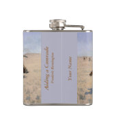 Een compacte Remington Fine Art helpen Heupfles (Achterkant)