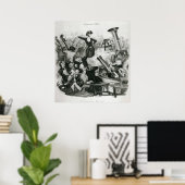 Een concert van Hector Berlioz Poster (Thuiskantoor)