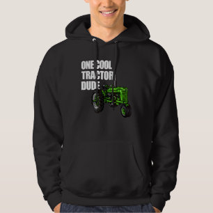 Een Cool Tractor Dude Leuke Jongen's Tractor Hoodie