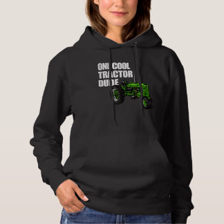 Een Cool Tractor Dude Leuke Jongen's Tractor Hoodie