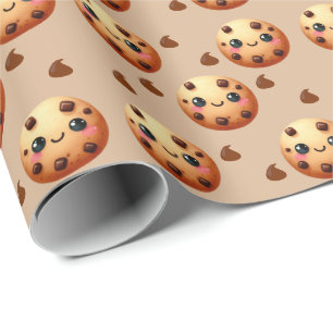 Een coole cookie 1e verjaardag cadeaupapier