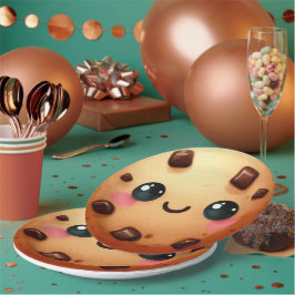 Een coole cookie 1e verjaardag papieren bordje