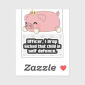 Een coole sticker voor technoblade (Vel)