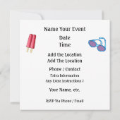 Een COOLE Uitnodiging (Achterkant)