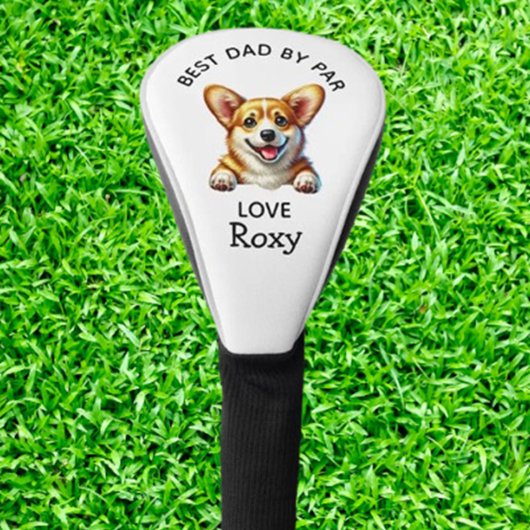 Een Corgi-Tastic Vaderdag Golfheadcover