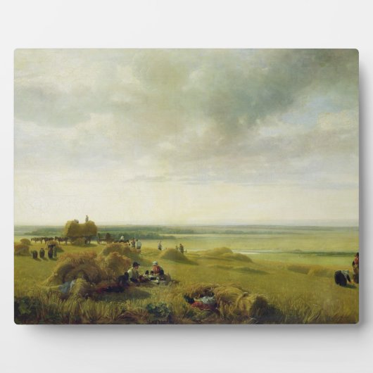 Een cornveld fotoplaat (Voorkant)