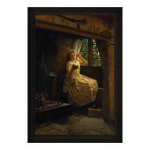 Een Cosey Corner van Frank Millet Foto Afdruk