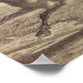 Een Cossack Horseman Poster (Hoek)