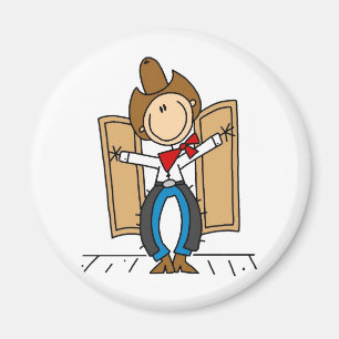 Een Cowboy's Intrance Magnet Magneet