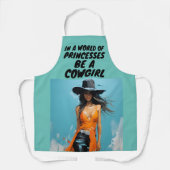 EEN COWGIRL LADIES KITCHEN SCHORT (Voorkant)