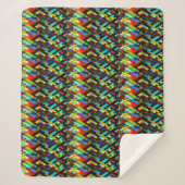 Een Cozy Fleece Sherpa Blanket Deken (Voorkant)